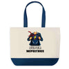 Sac Fête des Mères Mamie Famille Idée Cadeau anniversaire Noël Travail Boulot Métier Départ Retraite Collègue Femme cabas shopping plage