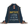 sac a dos homme bleu coton recycle avec pochette idee cadeau utile pour collegue papa ou ami cadeau homme noel anniversaire secret santa ou depart a la retraite sac durable pratique et robuste design sobre et elegant