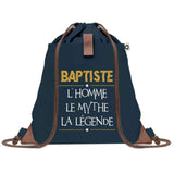 sac a dos homme bleu coton recycle avec pochette idee cadeau utile pour collegue papa ou ami cadeau homme noel anniversaire secret santa ou depart a la retraite sac durable pratique et robuste design sobre et elegant