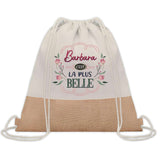 Sac Fête des Mères Mamie Famille Idée Cadeau anniversaire Noël Travail Boulot Métier Départ Retraite Collègue Femme cabas shopping plage