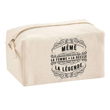 Sac Fête des Mères Mamie Famille Idée Cadeau anniversaire Noël Travail Boulot Métier Départ Retraite Collègue Femme cabas shopping plage