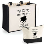 Cabas homme ou femme sac plage ou shopping tote bag pochette trousse Idée cadeau original pour anniversaire Noël travail départ retraite collègue famille fete des mères fetes des pères papa maman mamie papi