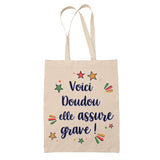 Sac Tote Bag Fête des Mères Fêtes des Pères Mamie Papi Famille Idée Cadeau anniversaire Noël Travail Boulot Métier Départ Retraite Collègue Femme Homme
