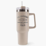 Mug isotherme Beige Une Comédienne Formidable