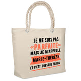 Sac Fête des Mères Mamie Famille Idée Cadeau anniversaire Noël Travail Boulot Métier Départ Retraite Collègue Femme cabas shopping plage