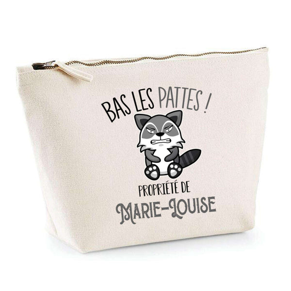 Trousse pochette de rangement maquillage Fête des Mères Mamie Famille Idée Cadeau anniversaire Noël Travail Boulot Métier Départ Retraite Collègue Femme