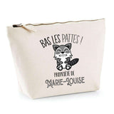 Trousse pochette de rangement maquillage Fête des Mères Mamie Famille Idée Cadeau anniversaire Noël Travail Boulot Métier Départ Retraite Collègue Femme
