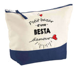 Pochette Trousse Fête des Mères Fêtes des Pères Mamie Papi Famille Idée Cadeau anniversaire Noël Travail Boulot Métier Départ Retraite Collègue Femme Homme