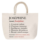 Sac Fête des Mères Mamie Famille Idée Cadeau anniversaire Noël Travail Boulot Métier Départ Retraite Collègue Femme cabas shopping plage