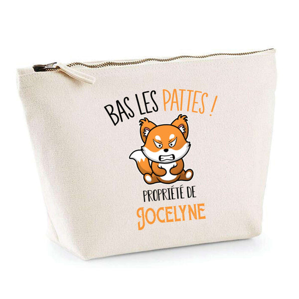 Trousse pochette de rangement maquillage Fête des Mères Mamie Famille Idée Cadeau anniversaire Noël Travail Boulot Métier Départ Retraite Collègue Femme