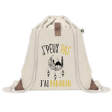 Sac à dos avec pochette J'peux pas Ramadan