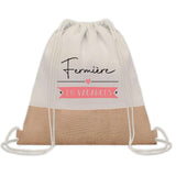 Sac Fête des Mères Mamie Maman Cadeau anniversaire Noël Travail Métier Départ Retraite Collègue Femme cabas shopping plage