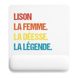 Tapis de souris ergonomique avec repose-poignet, accessoire bureau pour femme et homme, fête des pères, cadeau pas cher, idée cadeau fête des mères, secret santa, départ à la retraite, télétravail et gaming