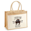 Sac Fête des Mères Mamie Famille Idée Cadeau anniversaire Noël Travail Boulot Métier Départ Retraite Collègue Femme cabas shopping plage Homme Papa Papi Pères Frère