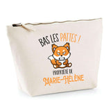 Trousse pochette de rangement maquillage Fête des Mères Mamie Famille Idée Cadeau anniversaire Noël Travail Boulot Métier Départ Retraite Collègue Femme