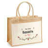 Sac Fête des Mères Mamie MAman Soeur Femme Famille Idée Cadeau anniversaire Noël Travail Boulot Métier Départ Retraite Collègue Femme cabas shopping plage