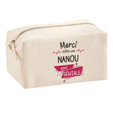 Sac Fête des Mères Mamie Famille Idée Cadeau anniversaire Noël Travail Boulot Métier Départ Retraite Collègue Femme cabas shopping plage