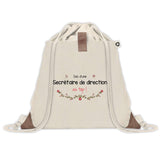Sac à dos avec pochette Secrétaire de Direction au Top