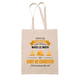 Sac Tote Bag Fête des Mères Fêtes des Pères Mamie Papi Famille Idée Cadeau anniversaire Noël Travail Boulot Métier Départ Retraite Collègue Femme Homme