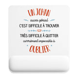 Tapis de souris ergonomique avec repose-poignet, accessoire bureau pour femme et homme, fête des pères, cadeau pas cher, idée cadeau fête des mères, secret santa, départ à la retraite, télétravail et gaming