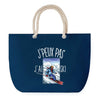Sac de plage Bleu anse corde J'peux Pas Ski
