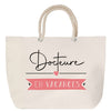 Sac Fête des Mères Mamie Famille Idée Cadeau anniversaire Noël Travail Boulot Métier Départ Retraite Collègue Femme cabas shopping plage