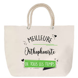 Sac Fête des Mères Mamie Famille Idée Cadeau anniversaire Noël Travail Boulot Métier Départ Retraite Collègue Femme cabas shopping plage