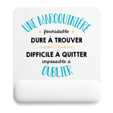 Tapis de souris ergonomique avec repose-poignet, accessoire bureau pour femme et homme, fête des pères, cadeau pas cher, idée cadeau fête des mères, secret santa, départ à la retraite, télétravail et gaming
