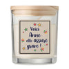 noël cadeau départ retraite travail collègue idée fête des mères boulot soeur grand-mères santa anniversaire femme fille saint valentin mamie maman bougie candle homme papa grand-père soeur frère