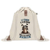 Sac à dos avec pochette Témoin Panda Grain