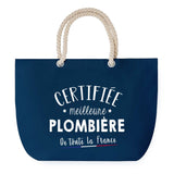 Sac de plage Bleu anse corde Certifiée meilleure Plombière