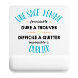 Tapis de souris ergonomique avec repose-poignet, accessoire bureau pour femme et homme, fête des pères, cadeau pas cher, idée cadeau fête des mères, secret santa, départ à la retraite, télétravail et gaming