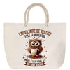 Sac Fête des Mères Mamie Famille Idée Cadeau anniversaire Noël Travail Boulot Métier Départ Retraite Collègue Femme cabas shopping plage