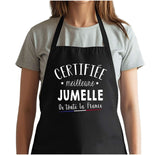 Cadeau Cuisinier cuisinière mère maman papa père mamie papi Vêtement Blouse de protection Barbecue Jardinage Tablier de Travail Tâches ménagères 