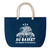 Sac de plage Bleu anse corde Basket Légende Humour Geek