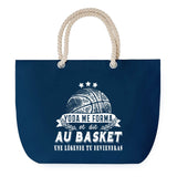 Sac de plage Bleu anse corde Basket Légende Humour Geek