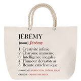 Sac Fête des Mères Mamie Famille Idée Cadeau anniversaire Noël Travail Boulot Métier Départ Retraite Collègue Femme cabas shopping plage