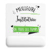 Tapis de souris ergonomique avec repose-poignet, accessoire bureau pour femme et homme, fête des pères, cadeau pas cher, idée cadeau fête des mères, secret santa, départ à la retraite, télétravail et gaming
