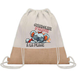Sac Fête des Mères Mamie Maman Cadeau anniversaire Noël Travail Métier Départ Retraite Collègue Femme cabas shopping plage