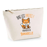 Trousse pochette de rangement maquillage Fête des Mères Mamie Famille Idée Cadeau anniversaire Noël Travail Boulot Métier Départ Retraite Collègue Femme