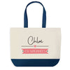 Sac de shopping bleu Chloé en Vacances