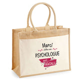 Sac Fête des Mères Mamie MAman Soeur Femme Famille Idée Cadeau anniversaire Noël Travail Boulot Métier Départ Retraite Collègue Femme cabas shopping plage