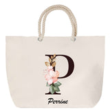 Sac Fête des Mères Mamie Famille Idée Cadeau anniversaire Noël Travail Boulot Métier Départ Retraite Collègue Femme cabas shopping plage