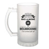 Chope de bière personnalisé, idée cadeau pour maman, femme ou collègue. Parfait pour Noël, anniversaire, fête des mères ou Secret Santa.