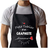 Cadeau Cuisinier cuisinière mère maman papa père mamie papi Vêtement Blouse de protection Barbecue Jardinage Tablier de Travail Tâches ménagères 
