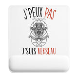 Tapis de souris ergonomique avec repose-poignet, accessoire bureau pour femme et homme, fête des pères, cadeau pas cher, idée cadeau fête des mères, secret santa, départ à la retraite, télétravail et gaming