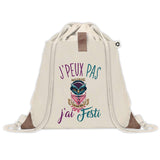 Sac à dos avec pochette J'peux pas Festi