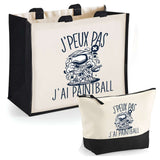 Cabas homme ou femme sac plage ou shopping tote bag pochette trousse Idée cadeau original pour anniversaire Noël travail départ retraite collègue famille fete des mères fetes des pères papa maman mamie papi