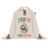 Sac à dos avec pochette J'peux pas Signe Scorpion