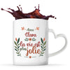 Mug personnalisé, idée cadeau pour maman, femme collègue saint valentin Noël, anniversaire, fête des mères Secret Santa